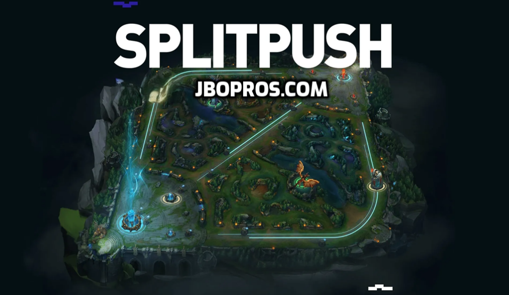 Chiến thuật "split push"